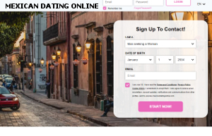 Mexican Dating Online Homepage Image